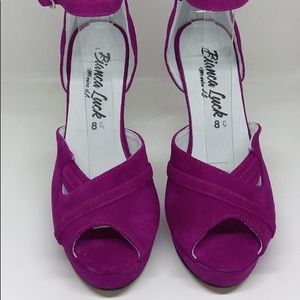 Hand made custom platform heels - vintage inspired